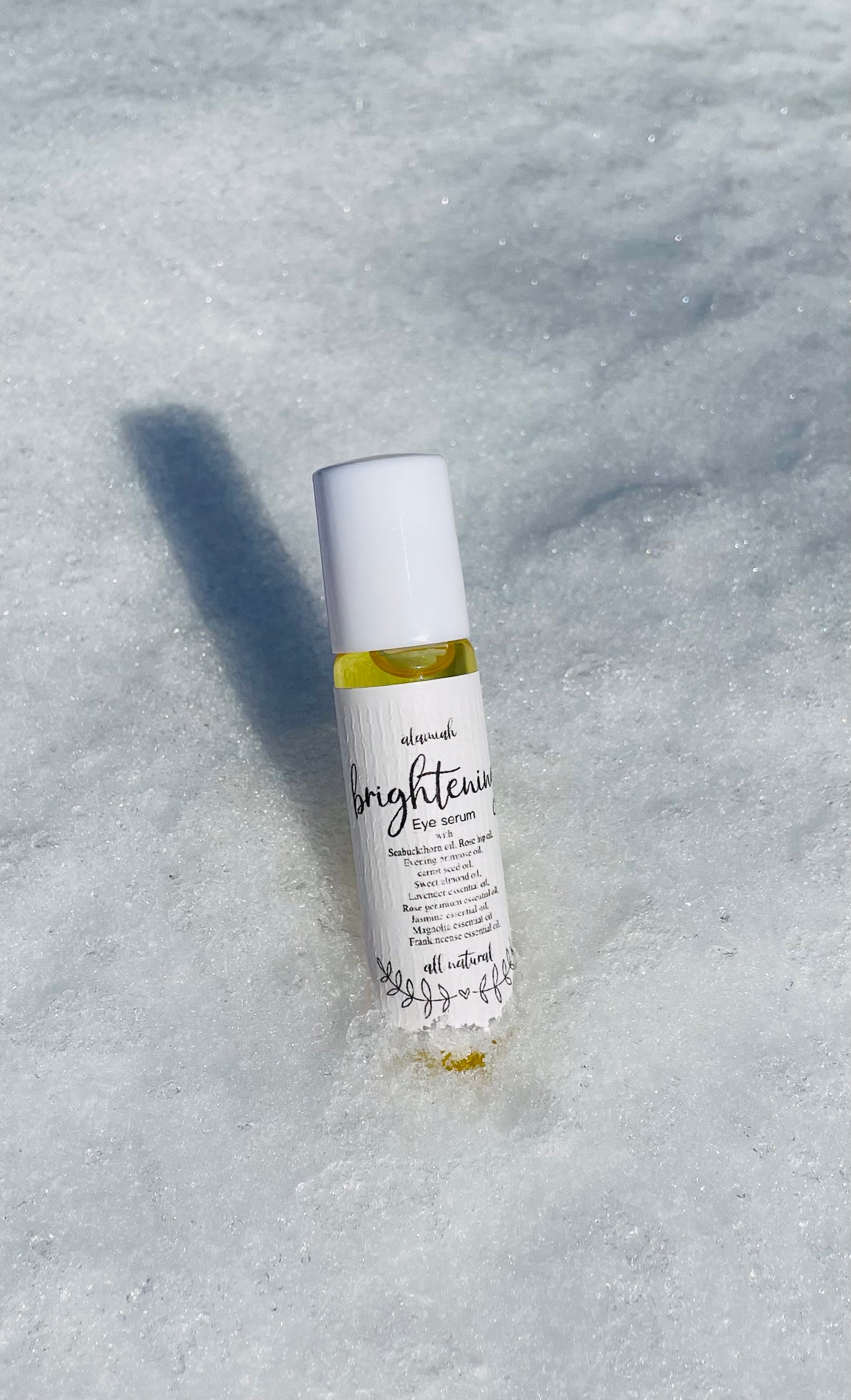 Brightening & Anti-Aging Eye Serum with Natural Botanicals