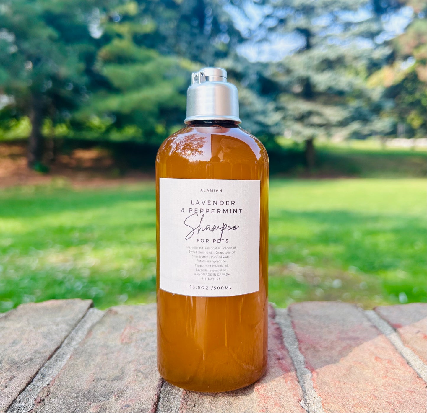 Lavender & Peppermint Dog Shampoo | Handmade with All Natural Ingredients | Soothing & Refreshing | Gentle on Skin & Fur | Promotes Relaxation & Skin Health