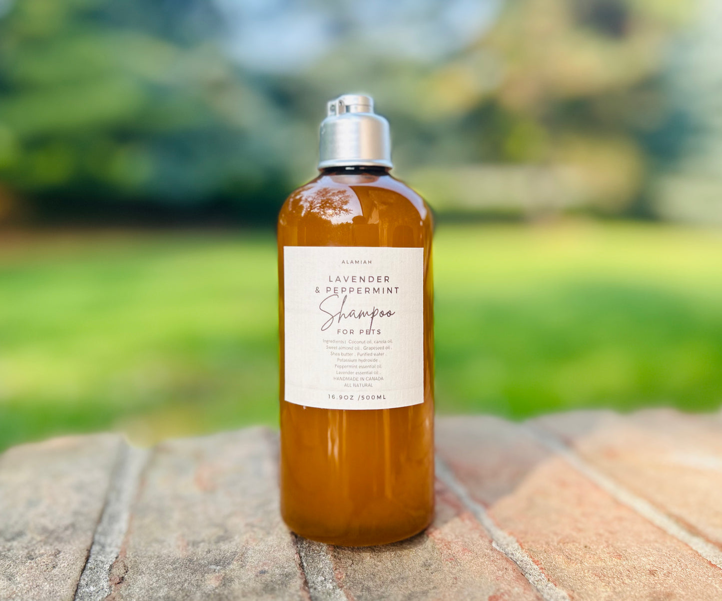 Lavender & Peppermint Dog Shampoo | Handmade with All Natural Ingredients | Soothing & Refreshing | Gentle on Skin & Fur | Promotes Relaxation & Skin Health