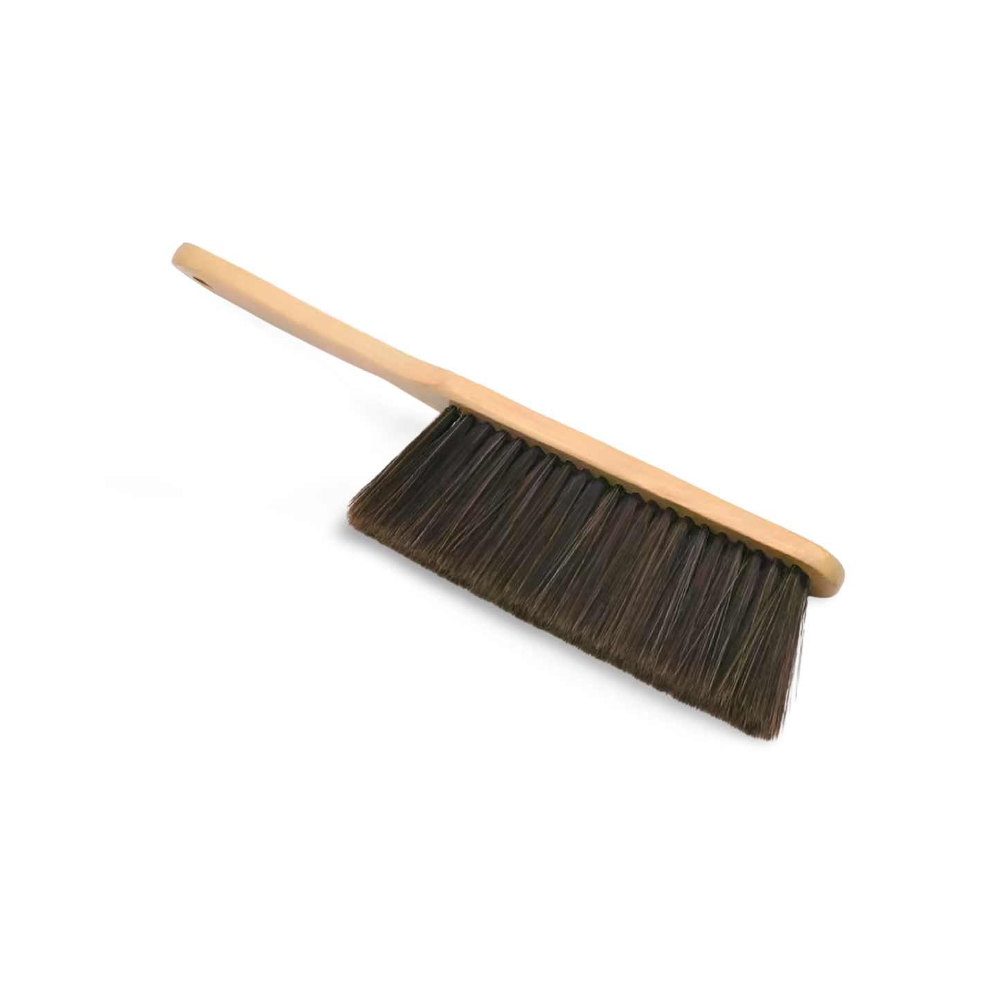 Wooden Handle Soft Bristle Cleaning Brush for Bed, Desk, and Pet Care – Gentle Home Cleaning Tool