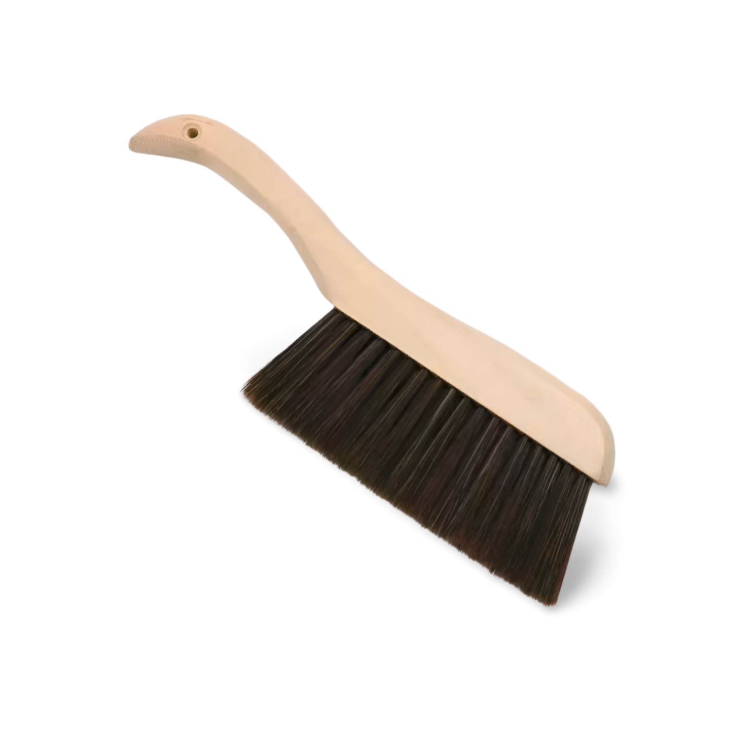 Wooden Handle Soft Bristle Cleaning Brush for Bed, Desk, and Pet Care – Gentle Home Cleaning Tool