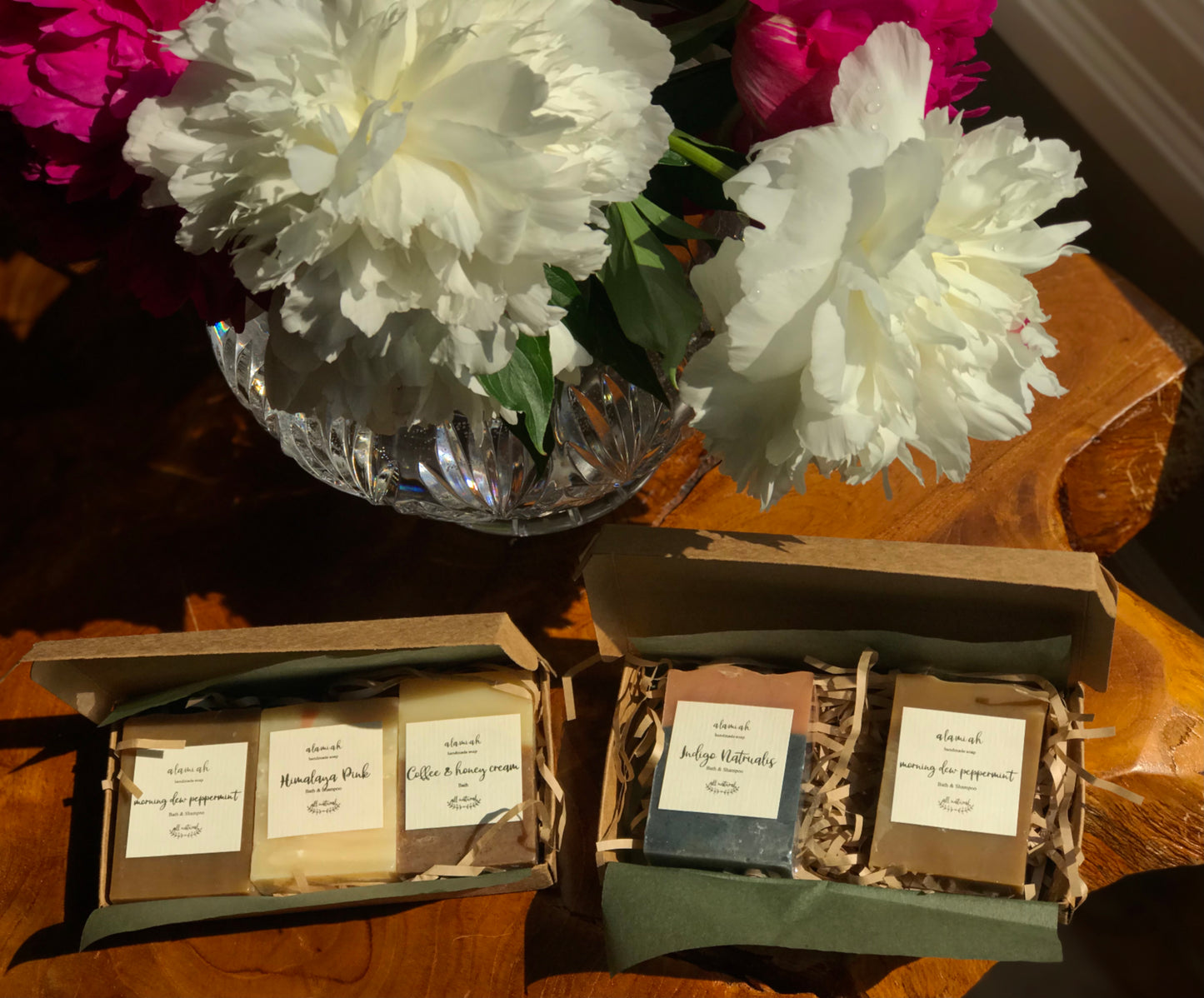 Handmade Bar Soap Sample Gift Set – Natural Facial & Bath Soap, Travel-Friendly & Perfect for Gifting