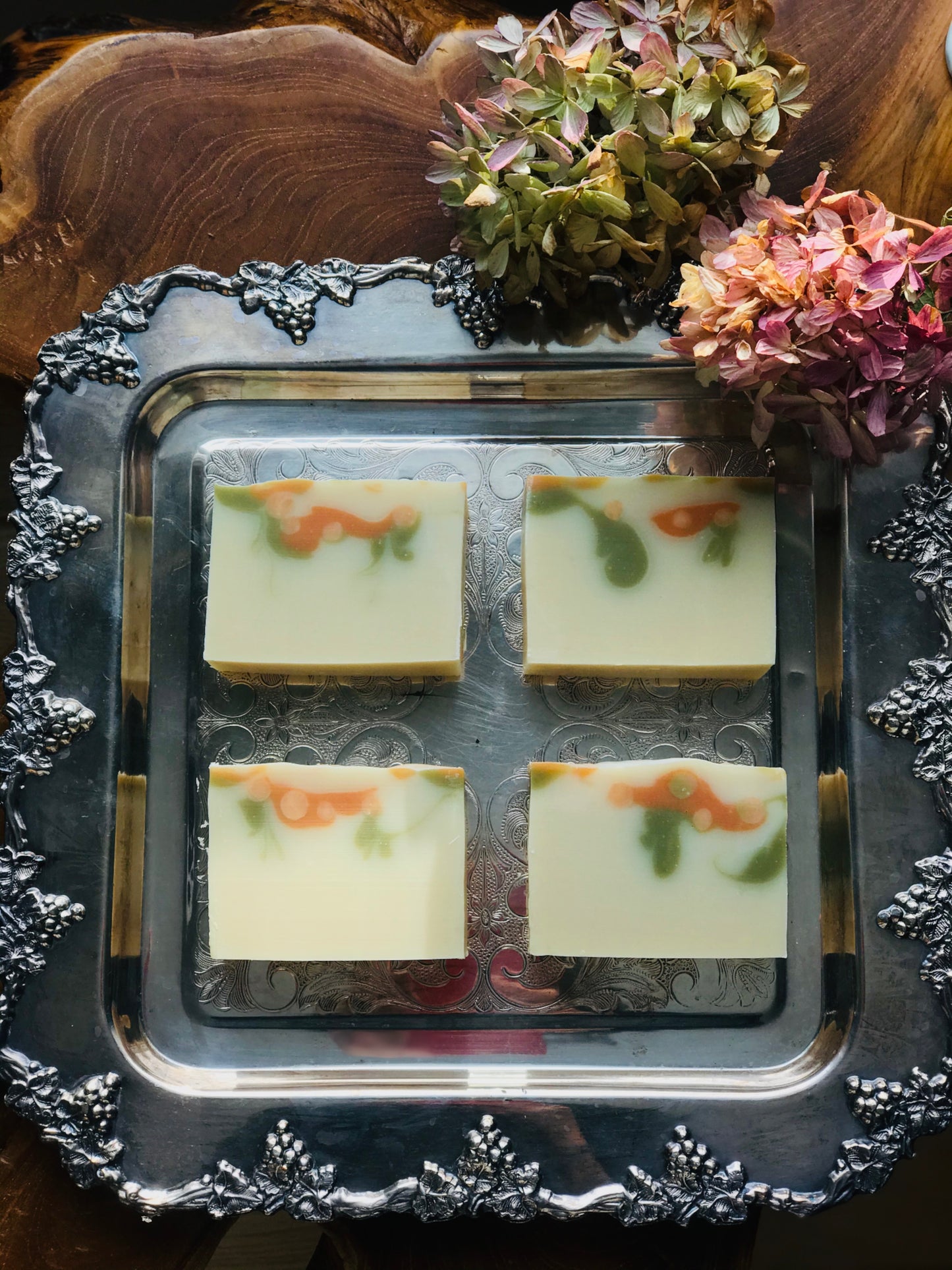 Indulge in Ultimate Luxury: Handmade Creamy Silk Facial Soap for Sensitive, Dry Skin - Enriched with Virgin Coconut Oil, Olive Oil, Shea Butter, and Tussah Silk - Cold Processed for a Rich, Moisturizing Lather - Elevate Your Skincare Routine