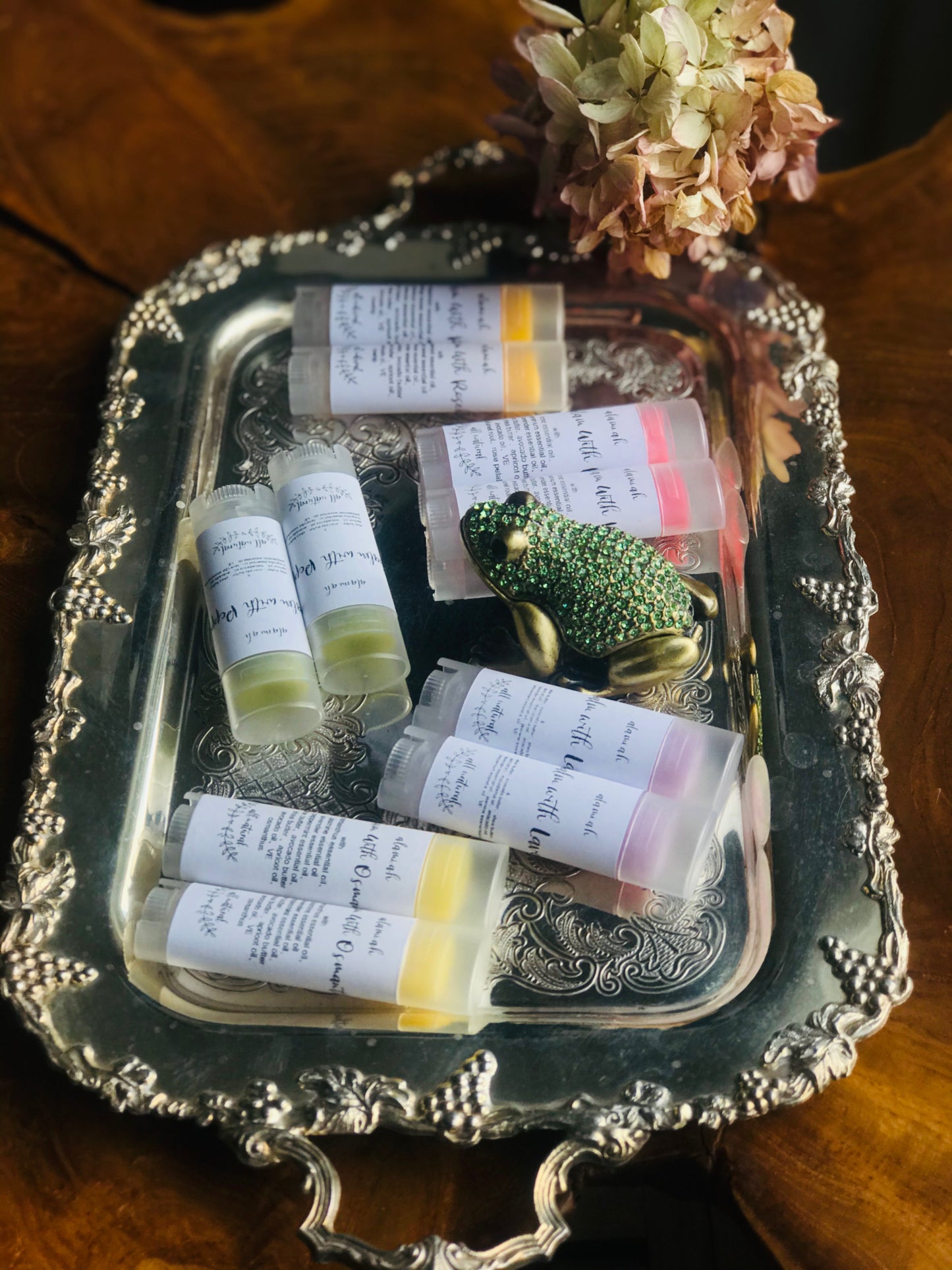 100% Natural Tinted Lip Balm | Rescue from Dry Lips with Plant-Infused Colors & Nourishing Essential Oils