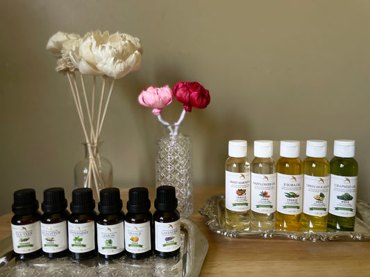 Premium Carrier Oils & Essential Oils | Natural Aromatherapy | DIY Diffuser & Skincare Oils