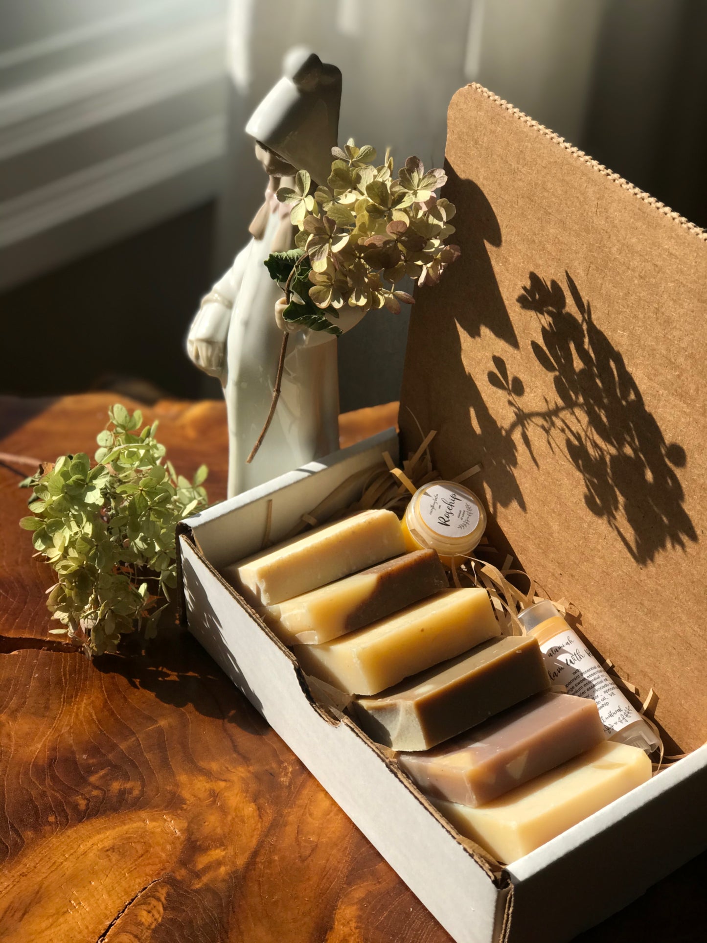 Handmade Bar Soap Sample Gift Set – Natural Facial & Bath Soap, Travel-Friendly & Perfect for Gifting