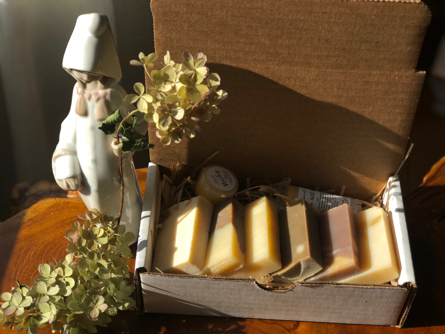 Handmade Bar Soap Sample Gift Set – Natural Facial & Bath Soap, Travel-Friendly & Perfect for Gifting